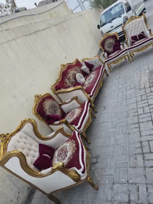 للبيع كراسي سبع اشخاص ديكور راقي