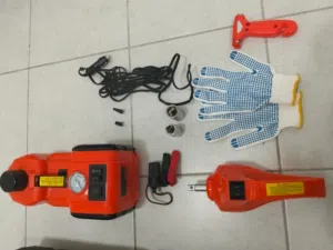 3-In-1 Electric Car Jack With Air Compressor - Model - HBF32
