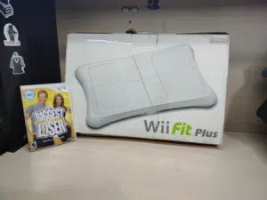 جهاز Wii fit tm plusمعاه لعبت THE BIGGEST LOSERللبيع اقرء الوصف هام