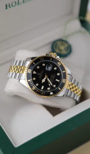 ساعة روليكس رجالي مختومة فخمة وانيقة وجذابة تنفع الك او هدية لا تتردد واطلبها الأن  ساعة روليكس مميز