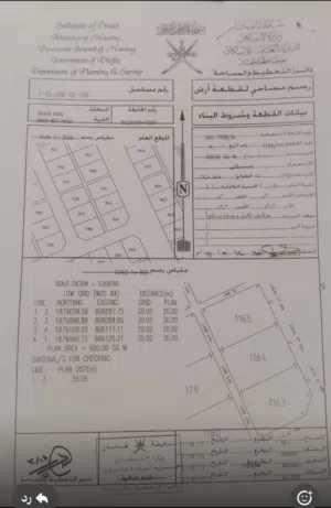 ارض مربع أ شمال غرب ريسوت مميزة على شارع كبير 30 متر