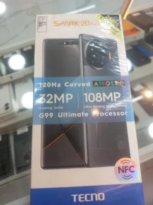 spark  20 pro +  256 8. new      تكنو سبار 20 برو بلس  جديد