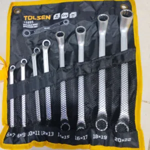 سباين عدة تول سبانة مغلوقة حلقة Ring SPANNER من الجهتين فك وتركيب البراغي البلوط tolsen 15895 تولسن