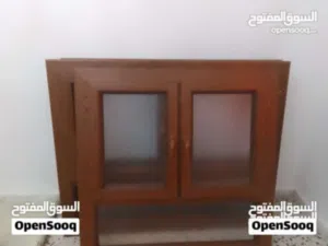 3 نوافذ كبار  خشبي للبيع