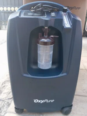 جهاز اكسجين منزلي oxypure تحت الضمان