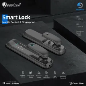 Secuview Mobile Control Fingerprint Smart Lock