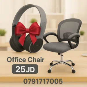 كرسي مكتب مع سماعة هدية! الراحة والفخامة اجتمعوا بسعر ما بيتفوت   كرسي مكتب أنيق بألوان خرافية
