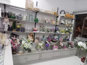 Flower shop items will be sold at a discount.