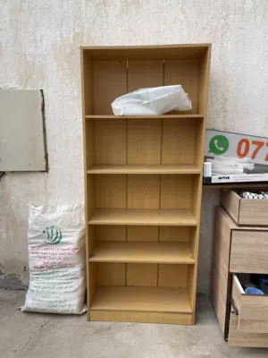 رفوف خشبيه للبيع مستخدم