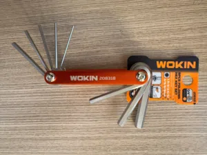 من WOKIN تميز ب مفتاح توركس سداسي قابل للطي النكي بسعر 1.300 مع SIAB TRADING  Folding TORX Hex  Key