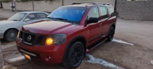 نيسان ارمادا بلاتينيوم 2008 محرك 5.6v فول مواصفات الحدادة الخلفية د جوبلس