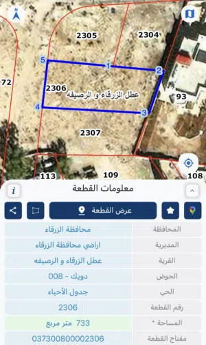 Residential Land for Sale in Zarqa Other