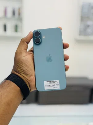 iPhone 16 plus 128 GB in very good condition with good battery