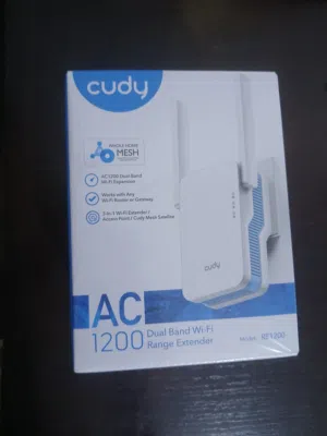 مقوي انترنت وموسع شبكة Cudy AC1200 Dual-Band Wi-Fi Range Extender