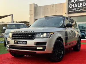 رانج روفر Vogue SE Supercharged 2015 خليجي بحالة الوكالة التامة وسعر عرض ممتاز.