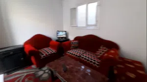 شقه مفروشه للايجار بالدور السادس