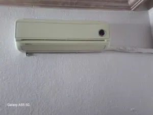 مكيف مصري نوع (ماستر زون) 1 طن مكيف منزلي بحالة ممتازة _ غاز فل_  تبريد بالصلاة على النبي