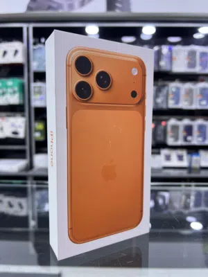 ايفون 17 برو ماكس (512) جيجابايت جديد  esim كفالة apple الرسمية سنة كاملة باللون البرتقالي