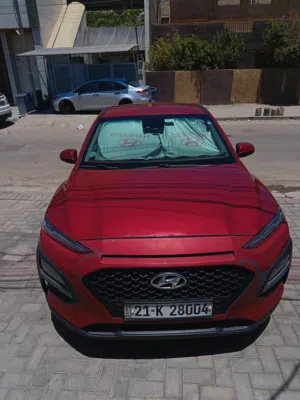 كونا 2019 وارد أمريكي محرك 2000 دوش حادث دعاميه اماميه فقط بدون دواخل وبدون صبغ السياره ماشيه 67 ميل