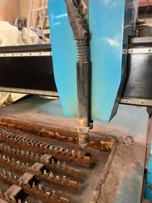 Used cnc plasma cutting machine