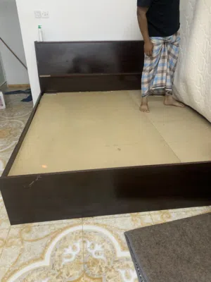 King double bed with mattress