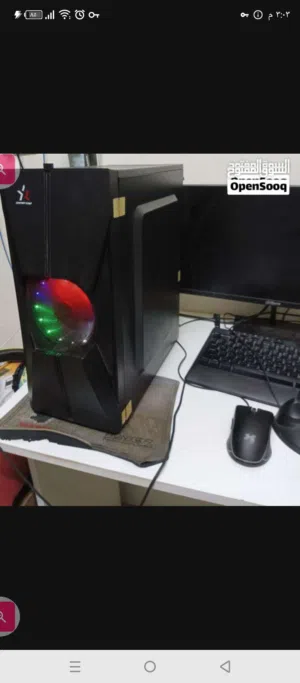 كيس جيمنغ كور اي فايف مذبورد جديدة msi core i 5 كيس gaming core i 5