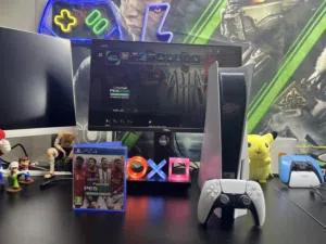 Ps5 fat disk edition  مع بيس 21