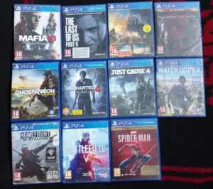 اقراص PS4 مستعمل نظيف