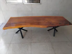 unique hand crafted edge table