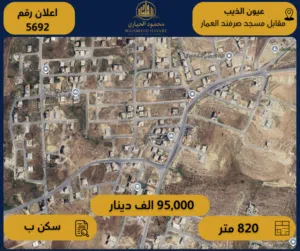 Residential Land for Sale in Amman Shafa Badran