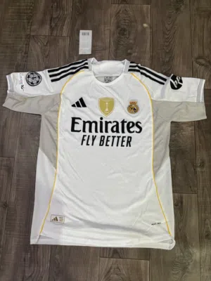 2025/2026 Season Real Madrid Home Kit