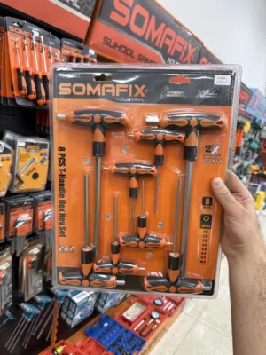 طقم الن كي سداسي 8 قطع SOMAFIX