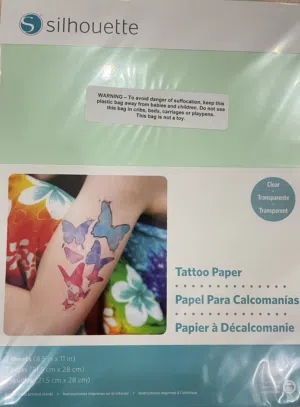 لفة ورق لطباعة التاتو صنع امريكا Pack of A4 Tattoo Papers Made in USA