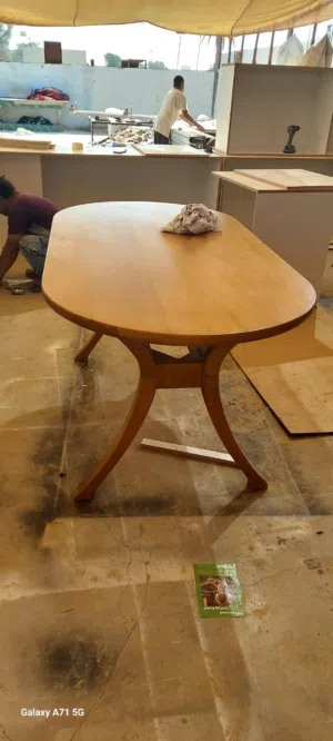 Custom Made Wooden Dining Table & Chairs in Dubai  Solid Wood Dining Set UAE  Modern & Luxury Dini