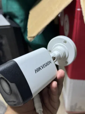 Hikvision 4MP HD PoE Security Camera System (2x IP Cameras + 4-Ch NVR Receiver)