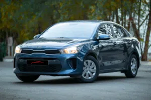 Kia Rio 2019 Blue Full Insurance Bahrain Spec Low mileage BD 2,950 Neg. Excellent condition