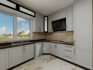 عمل تصاميم مطابخ 3D ملونة لاصحاب المطابخ والنجارين SkitchUp Autocad 2020Design عمل التصميم من الالف