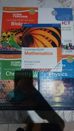 Cambridge IGCSE Certified New revision guides for sale