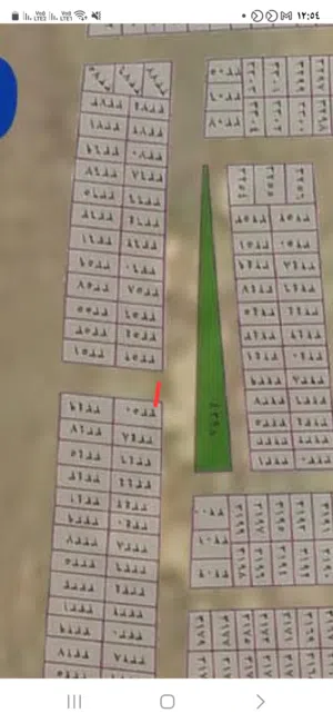 قطعة أرض ركن للبيع في مقاطعة 56 – حي السياب موقع مميز قرب شارع المطار ومستشفى السياب والكلية التقنية