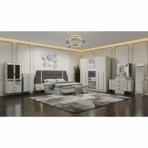 طقم غرفة نوم مودرن متكامل 10 قطع - BR-2032  التصفية الشاملة سلطنة عمان