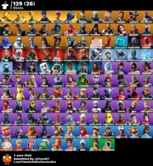 حساب فورت عرق وفيه نوادر بسعر جميل فل اكسس يربط جميع