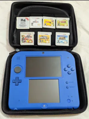 Nintendo 2DS with games