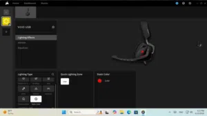 Corsair void rgb headset سماعه