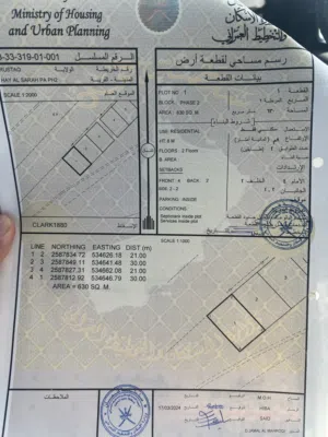 فرصة ارض كورنر في حي السرح الاولى للبيع فقط قريب من جميع الخدمات .
