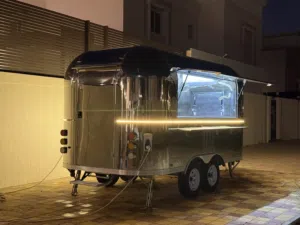 Premium Stainless-Steel Mobile Kitchen – Ready for Your Business!