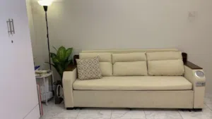 كرسي يتحول إلى سرير ومع ادراج تخزين