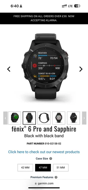 Garmin fenix 6 pro