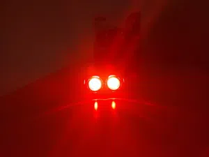 ضو سيفتي احمر ساطع فاخر للدراجات الهوائية super bright red bicycle tail light