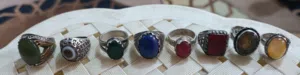 خواتم فضة صياغة عراقية