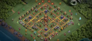 حساب clash of clans بيت 10 ماكس